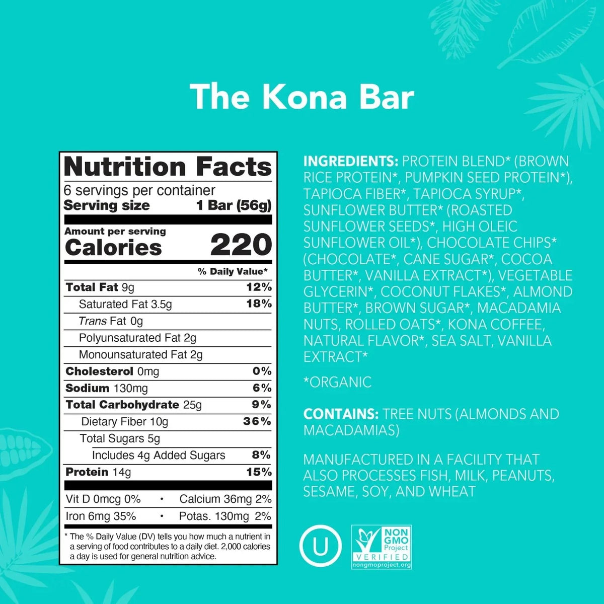 The Kona Bar - Protein Bars - A Better Snack for Every Day S8