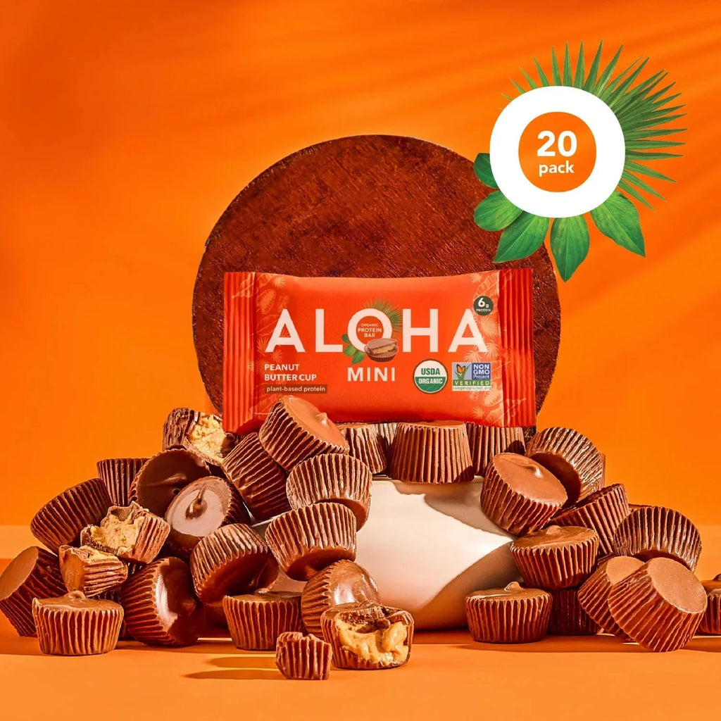 Peanut Butter Cup - Mini Bars - Plant-Based Fuel for Busy Days