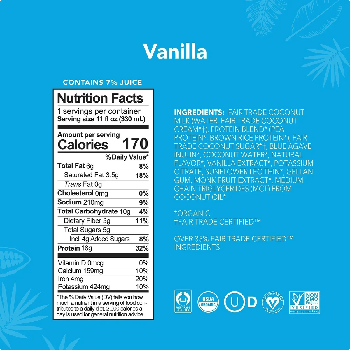 Vanilla - Protein Drinks - Protein-Packed and Ready to Go Z2